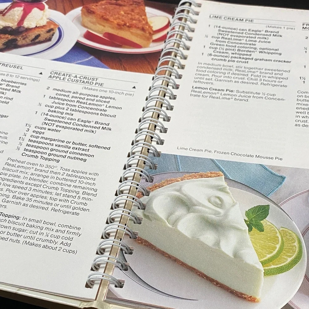 Six assorted cookbooks